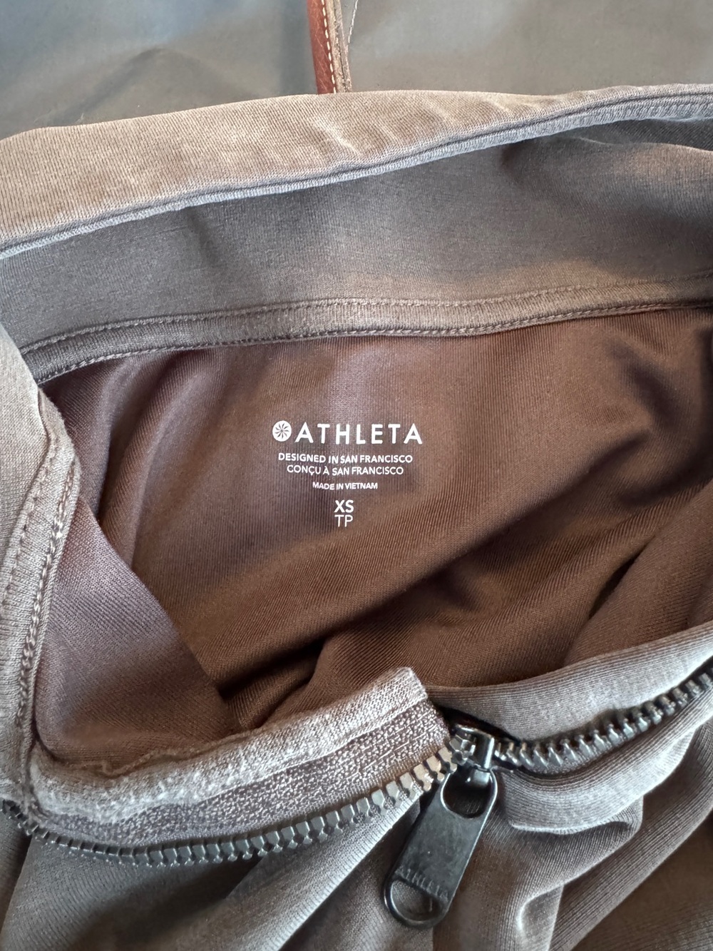 Athleta Seasoft Quarter Zip Sweatshirt - Picture 5 of 7
